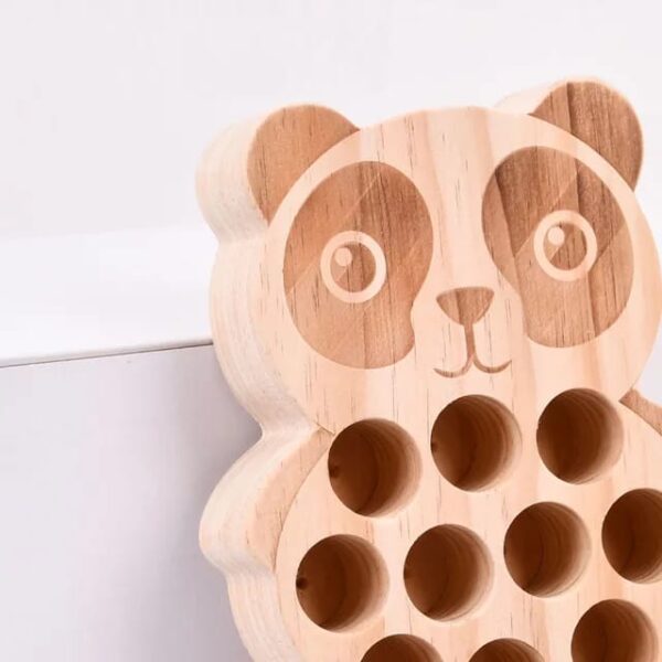 Wooden Magnet Fishing Game - Panda Fishing