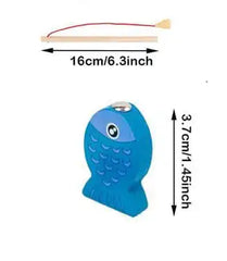Wooden Magnet Number Fishing 1 to 10