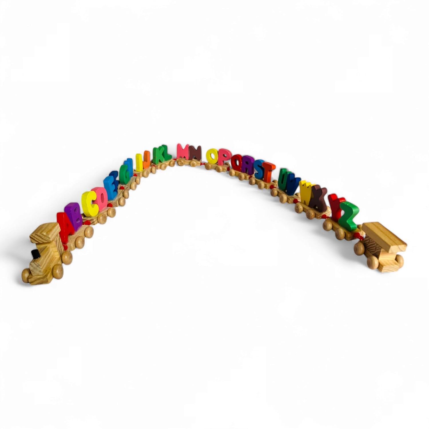 Wooden Pair ABCD Train