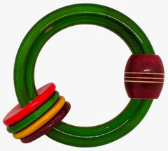 Wooden Ring Teether Rattle - Any 1