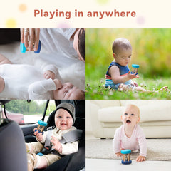 Wooden Rolling Rattle- pack of any 1