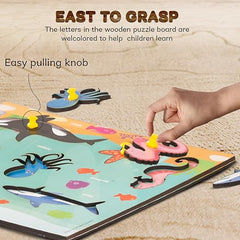 Wooden Sea Animal Pin Board