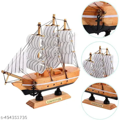 Wooden Ship Miniature - Big