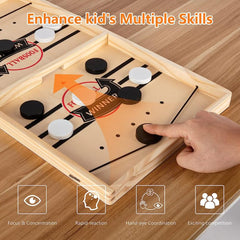 Wooden Sling Hockey Game - sling shot