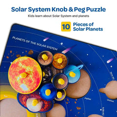Wooden Solar system Pin Board