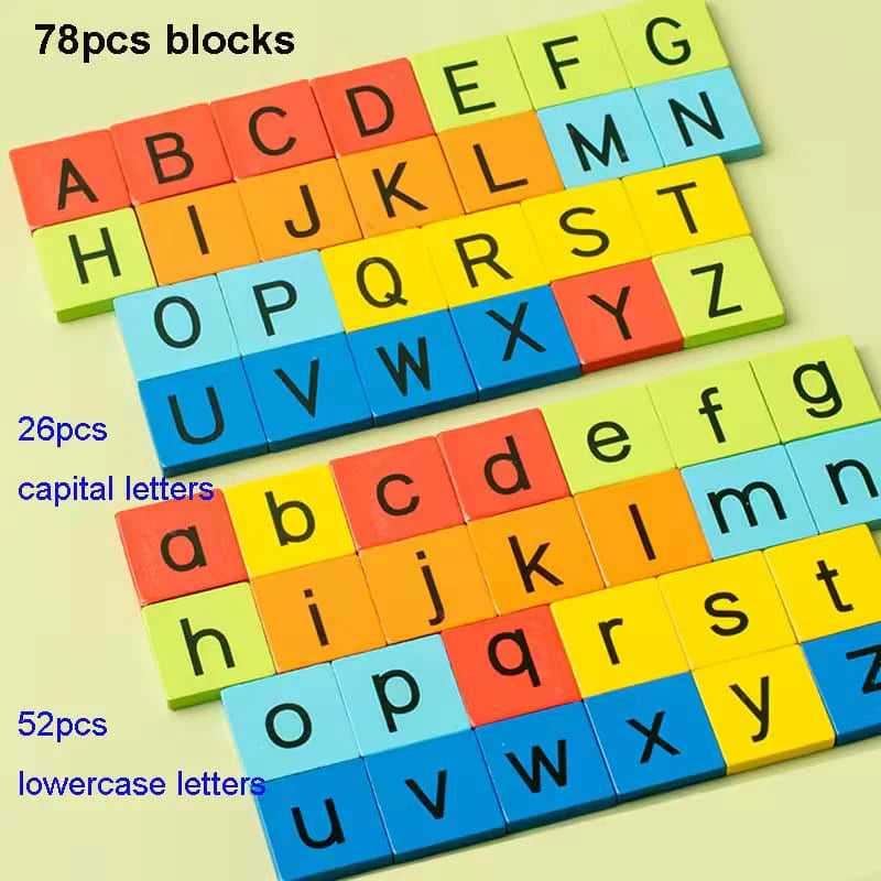 Wooden Spelling Game