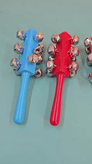 Wooden Square Bell Rattle Any 1 Random