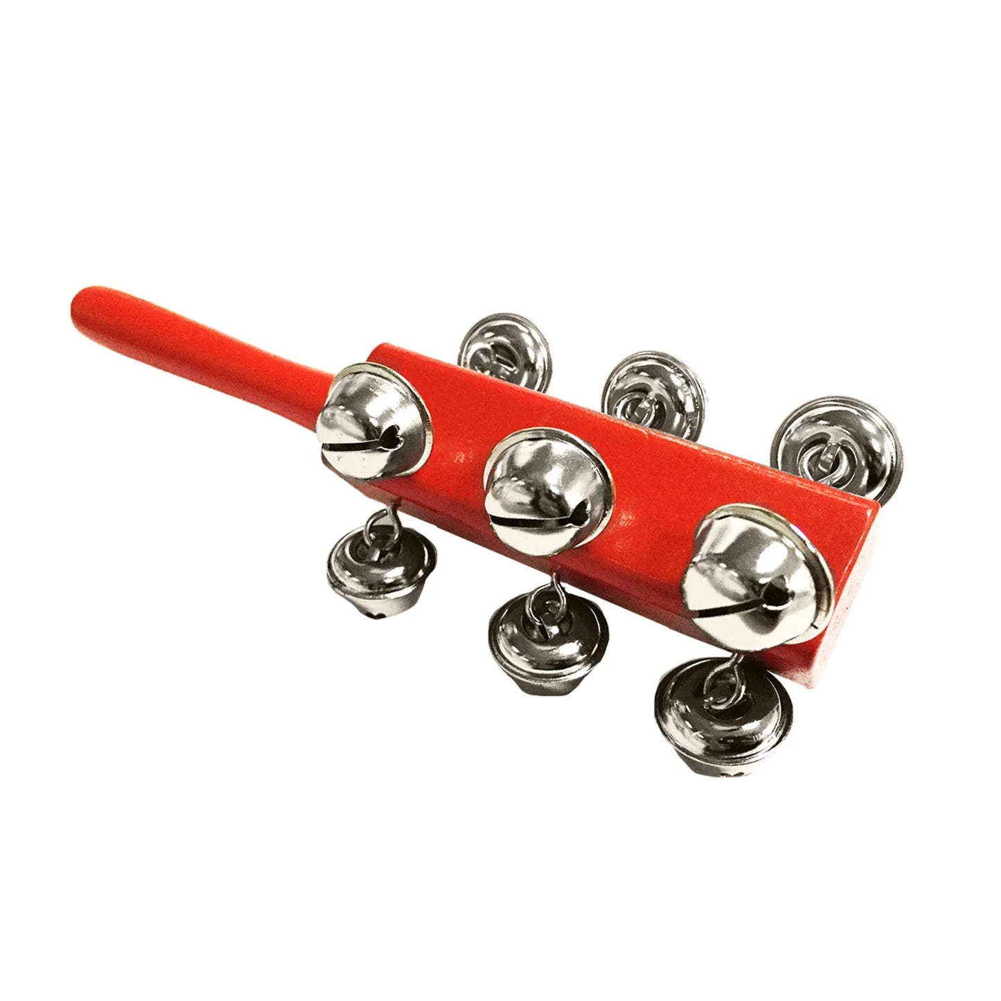 Wooden Square Bell Rattle Any 1 Random