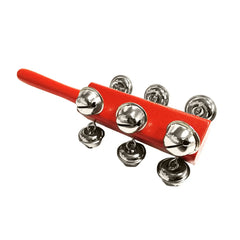 Wooden Square Bell Rattle Any 1 Random