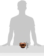 Wooden Tea coaster set of 6 plates - Big