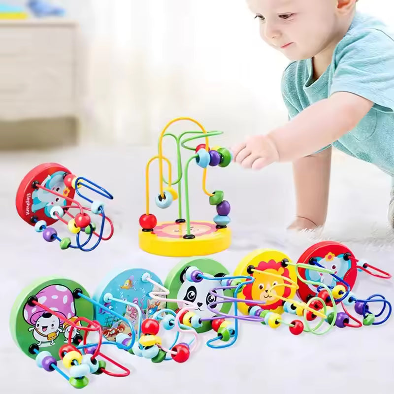 Wooden Traffic Game - Cartoon Beads pack of any 1