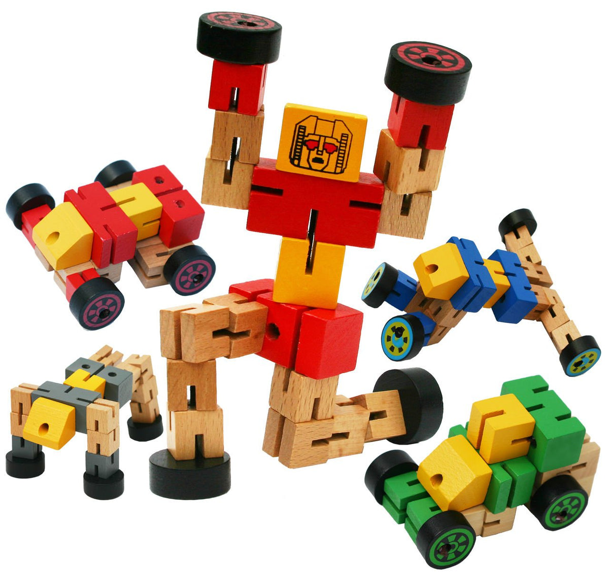 Wooden Transformer Robot - Strechable Any 1