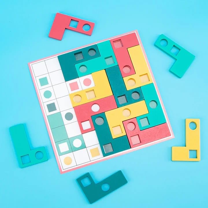 Wooden Type L Paired Puzzle
