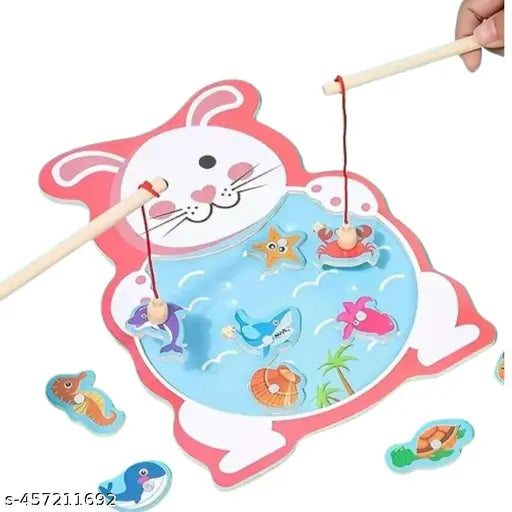 Wooden Board Fishing Game Set - pack of any 1