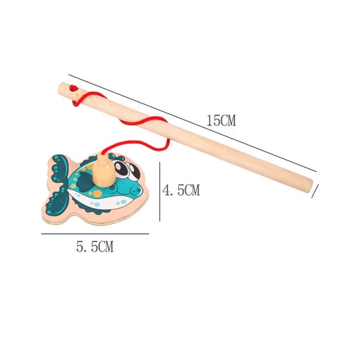 Wooden Board Fishing Game Set - pack of any 1