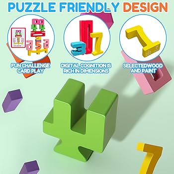 Wooden Digital Building Blocks