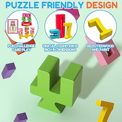 Wooden Digital Building Blocks