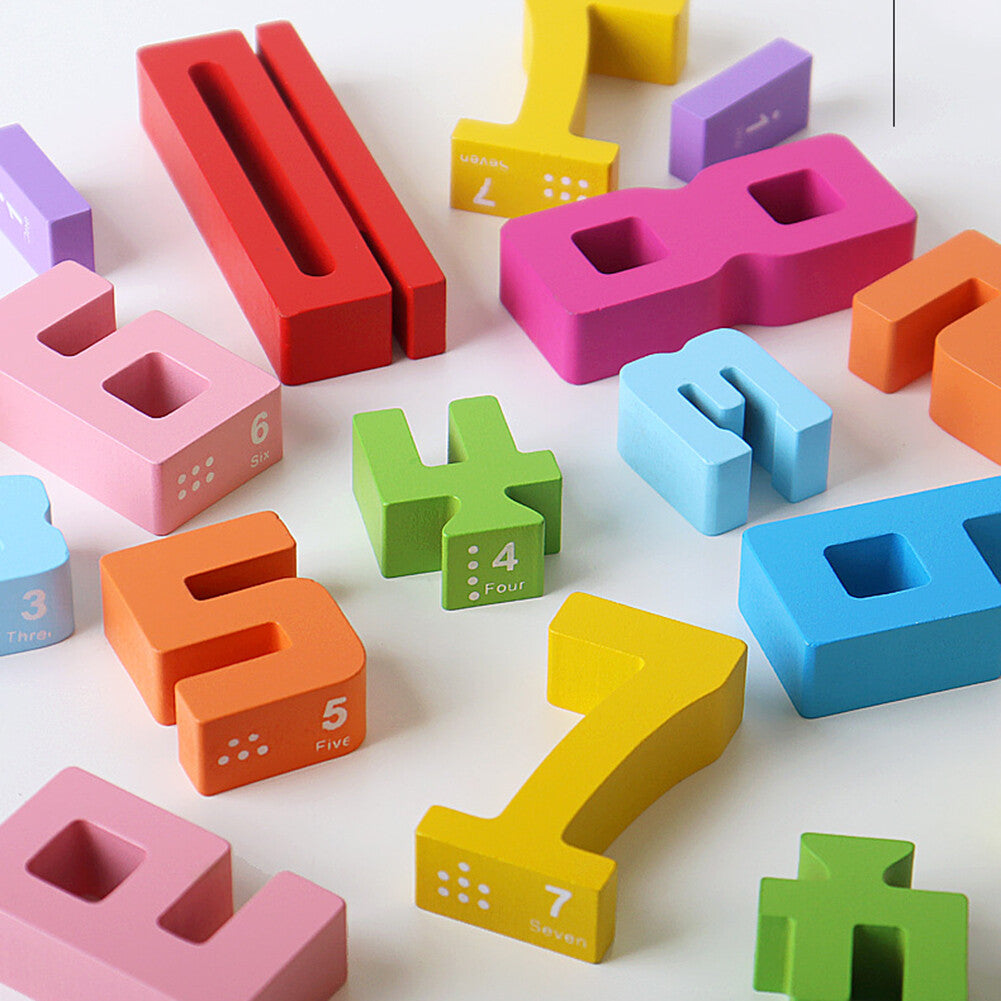 Wooden Digital Building Blocks