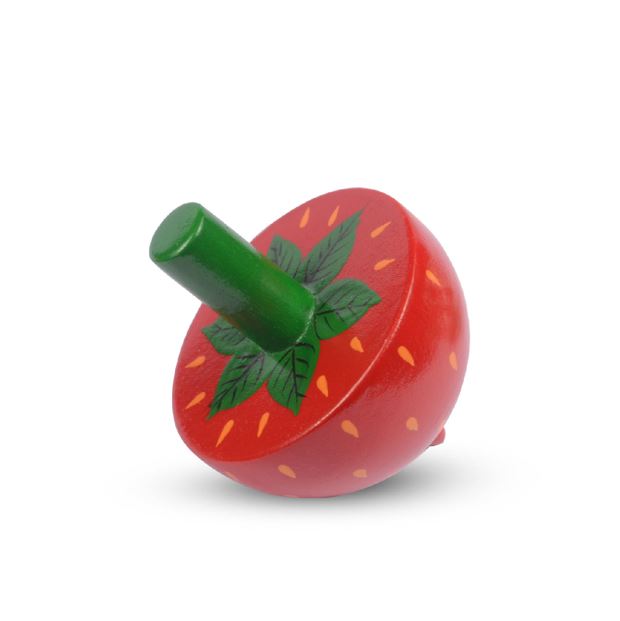Wooden Fruit Theme Finger Spin Top - Any 1 pambaram