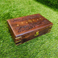 Wooden Jewellery box Big 7*5 - pack of 1