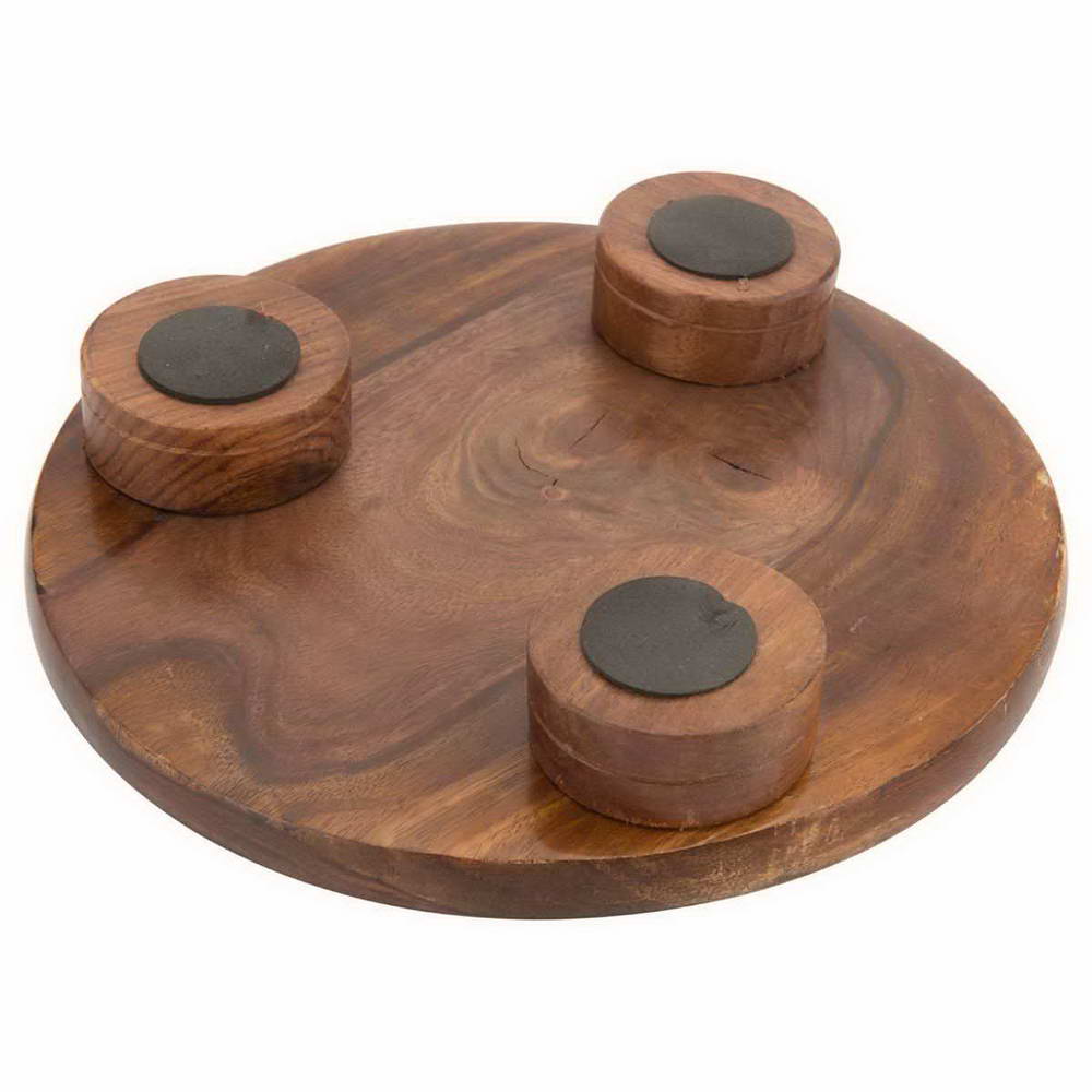 Wooden chapathi Base Only Medium - 10 inch