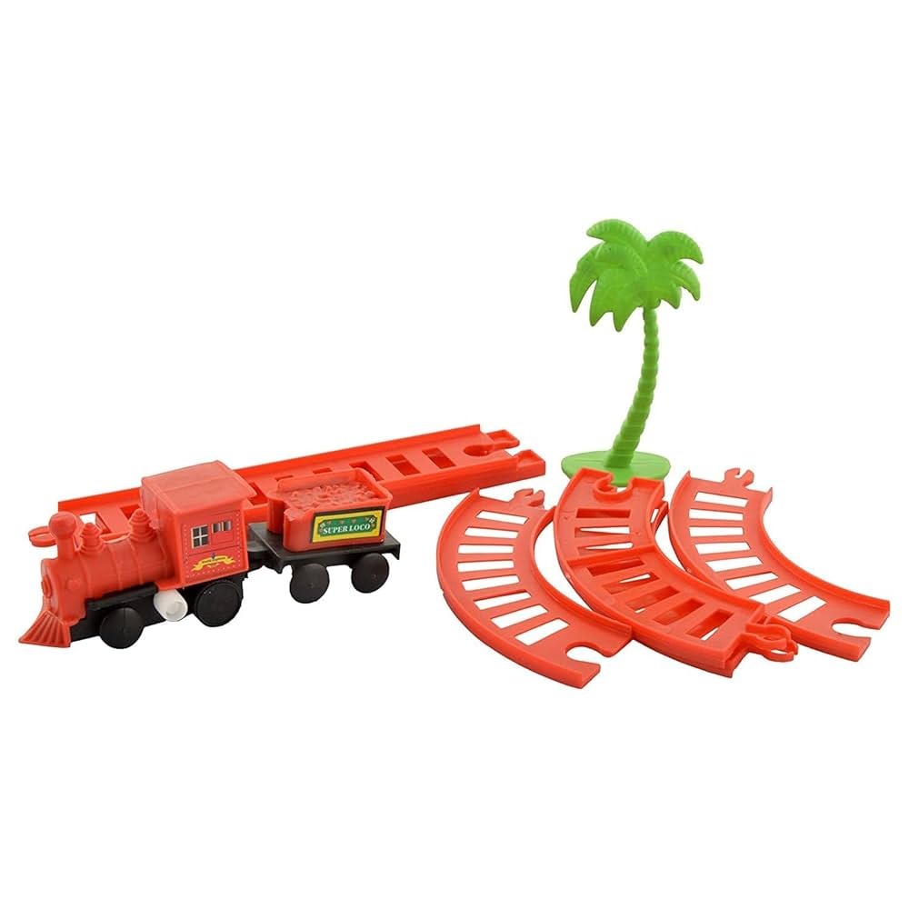 World Express Mini Train Play Set for Kids-Key Operated