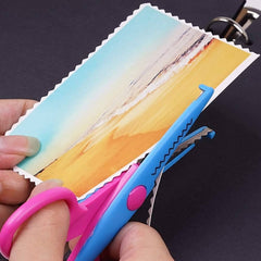 Zigzag Scissors for DIY Art & Craft, Zig Zag Paper Shaper Scissor - Any 1