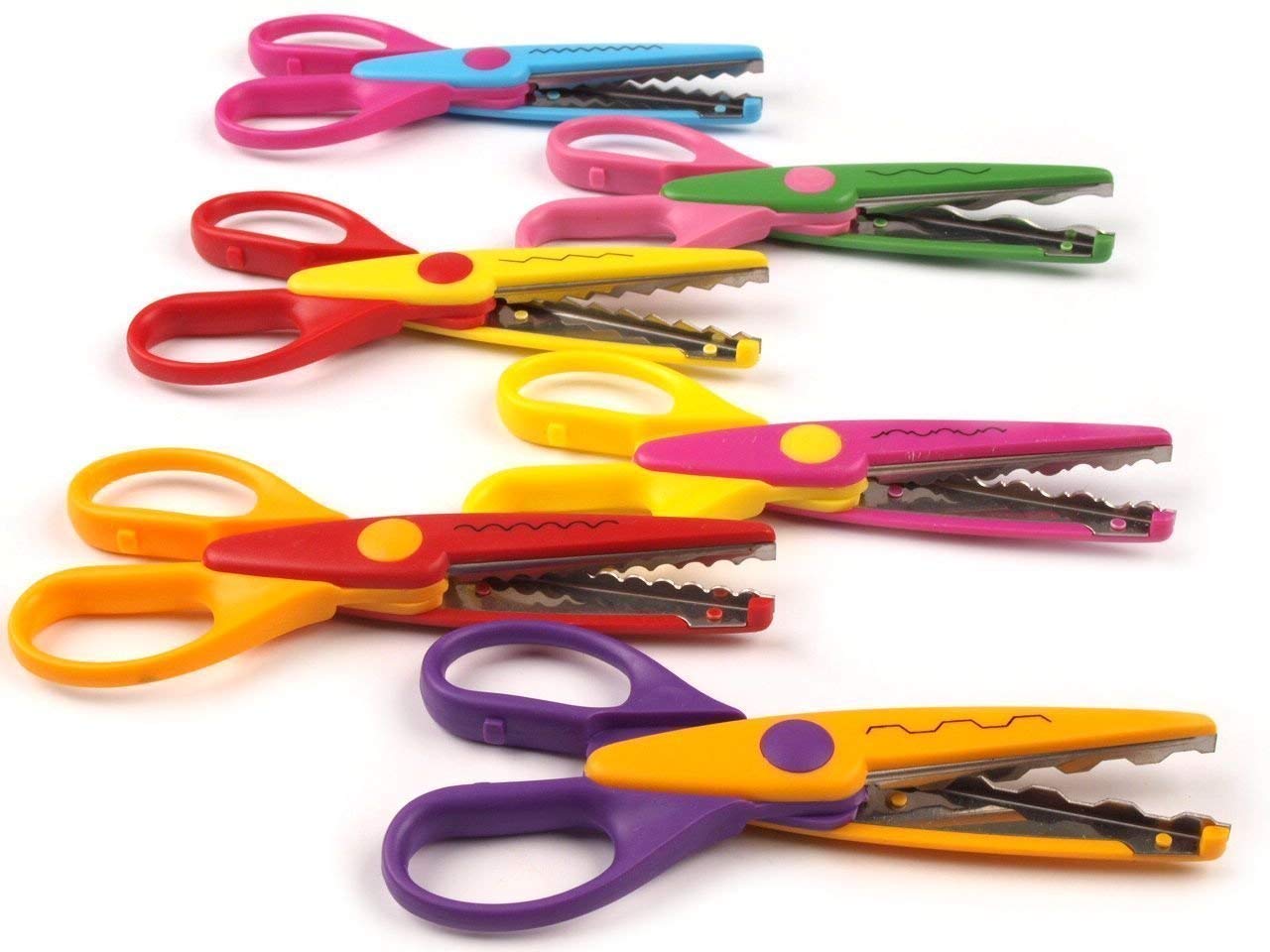 Zigzag Scissors for DIY Art & Craft, Zig Zag Paper Shaper Scissor - Any 1