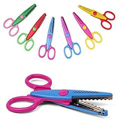 Zigzag Scissors for DIY Art & Craft, Zig Zag Paper Shaper Scissor - Any 1