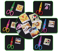 Zigzag Scissors for DIY Art & Craft, Zig Zag Paper Shaper Scissor - Any 1