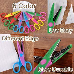 Zigzag Scissors for DIY Art & Craft, Zig Zag Paper Shaper Scissor - Any 1