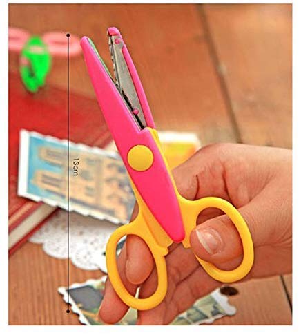 Zigzag Scissors for DIY Art & Craft, Zig Zag Paper Shaper Scissor - Any 1