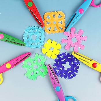 Zigzag Scissors for DIY Art & Craft, Zig Zag Paper Shaper Scissor - Any 1
