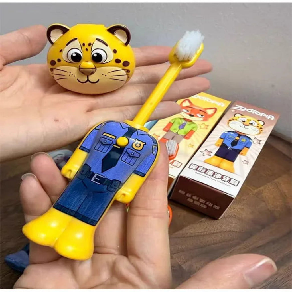 Zootopiaa Theme Kids Toothbrush for Toddlers & Babies
