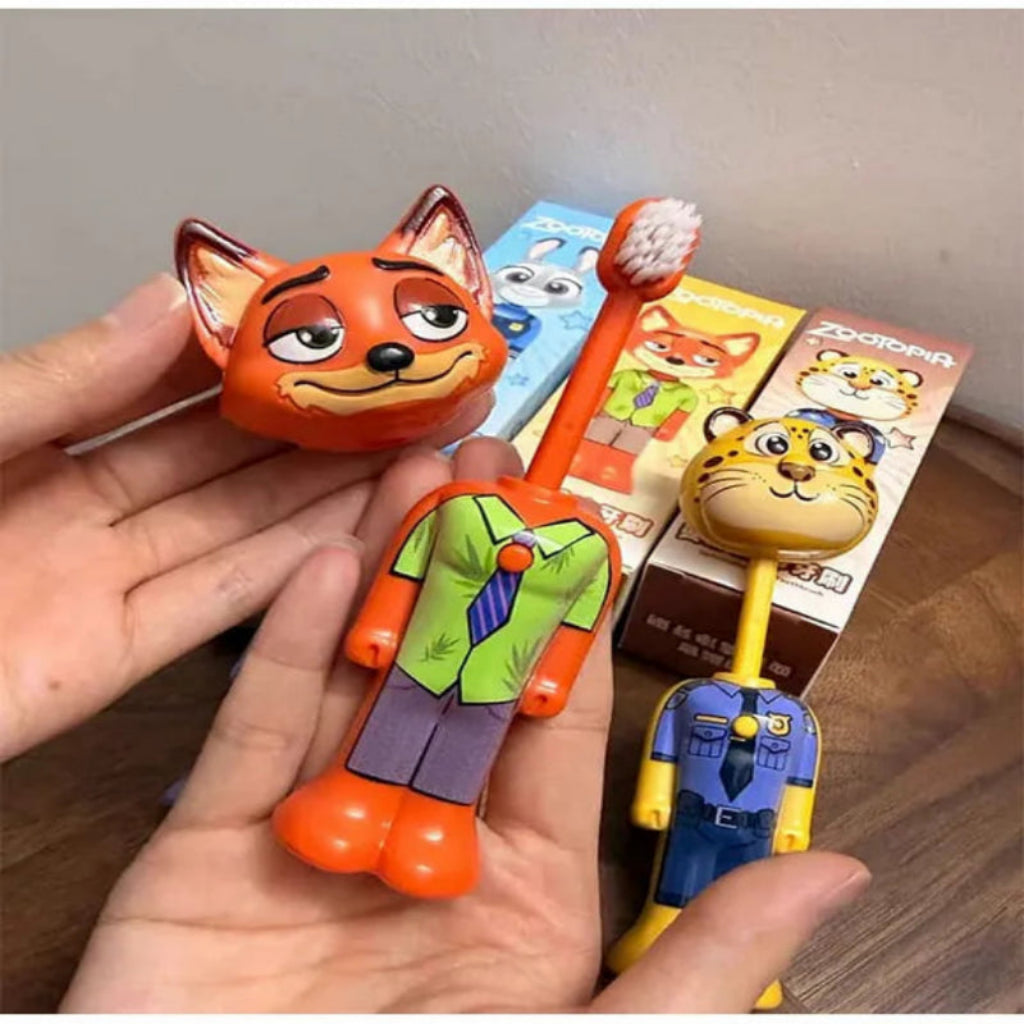 Zootopiaa Theme Kids Toothbrush for Toddlers & Babies