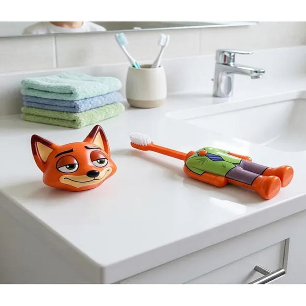 Zootopiaa Theme Kids Toothbrush for Toddlers & Babies