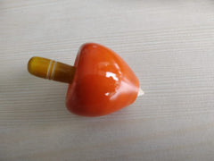 Wooden spinner Apple Top non toxic