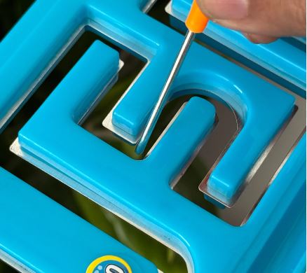 POP-POP Ring Mind Game,Eye & Hand Maze Game,Buzzer Game - maze game