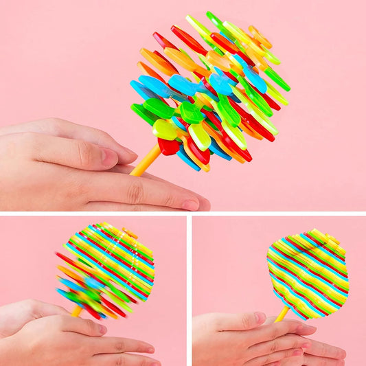 Candy Flower Toy - stress buster toy satisfying play Lollipop game Plastic