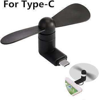 C type USB Fan For mobile and power banks