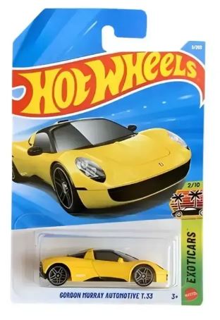 Hot Wheels Gordon Murray Automotive T33 Yellow A Case 2026