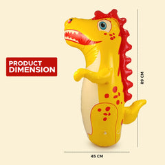 Hit Me Inflated Dragon Toy for Kids Inflatable Toy Water Filled Base - Random Design will be sent