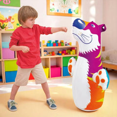 Hit Me Inflated Dragon Toy for Kids Inflatable Toy Water Filled Base - Random Design will be sent