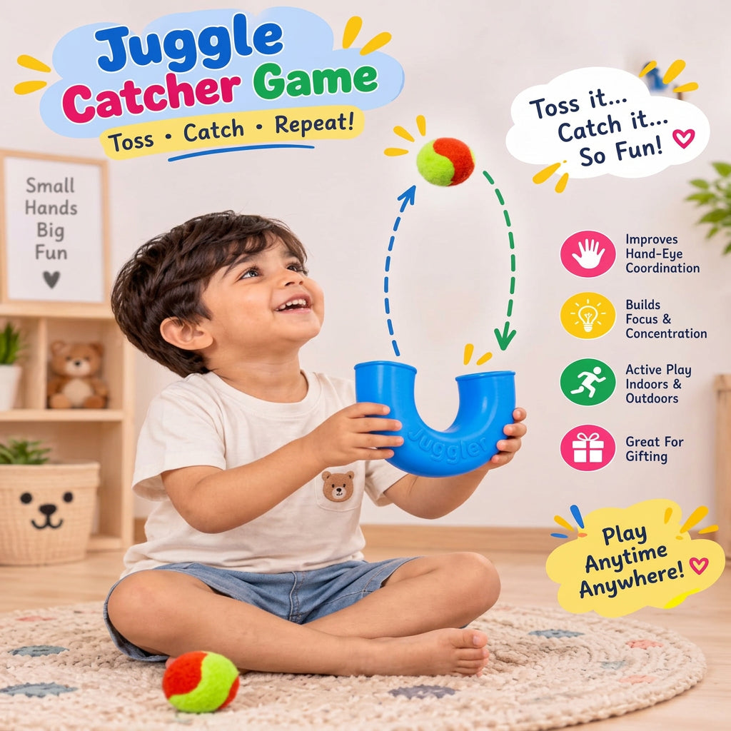 Monkey Juggler Ball Catch Game