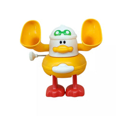 Jumping Jack The Somersaulting Duck Key Operated Toy With Unique Tumbling Action