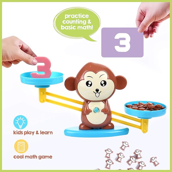 monkey balance cool math game (65-piece set)