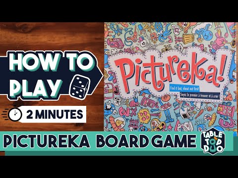 Pictureka! Board Game For Family and Kids Ages 6 and Up, Indoor Classic Game Party &amp; Fun Board Game - Multiplayer Game