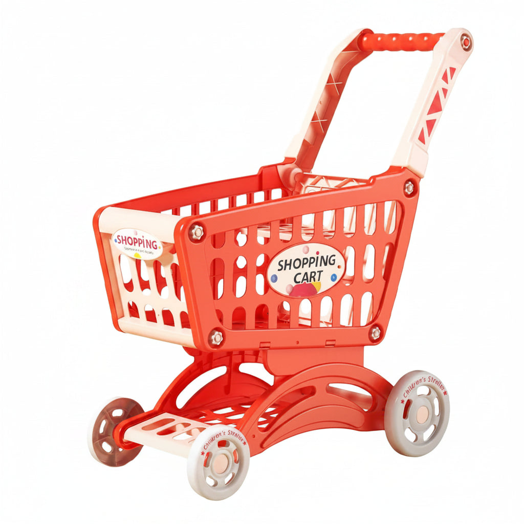 My Groceries Purchase Mini Realistic Shopping Cart Toy for Kids