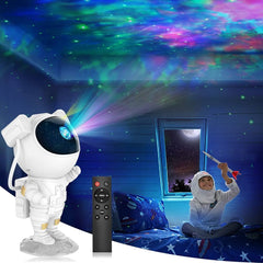 Space Astronaut Galaxy Projector Night Light-with Remote Control Timer 360? Adjustable