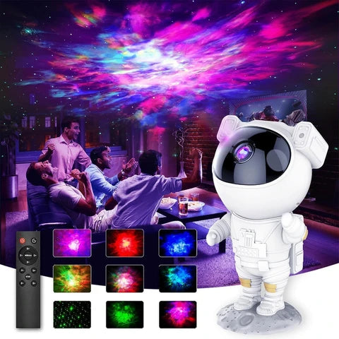 Space Astronaut Galaxy Projector Night Light-with Remote Control Timer 360? Adjustable